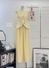 Asymmetrical Button Down Vest With Skirts Sets